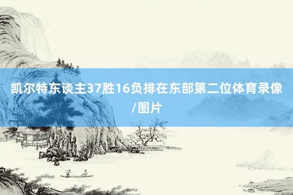 凯尔特东谈主37胜16负排在东部第二位体育录像/图片