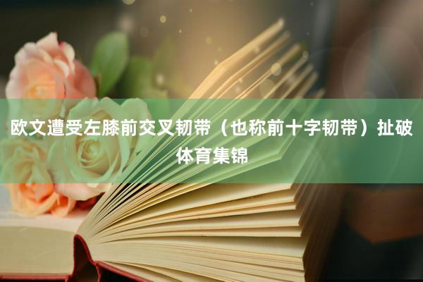 欧文遭受左膝前交叉韧带（也称前十字韧带）扯破体育集锦