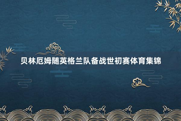 贝林厄姆随英格兰队备战世初赛体育集锦