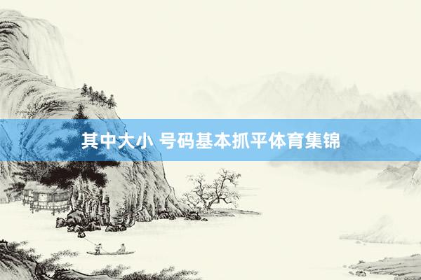 其中大小 号码基本抓平体育集锦