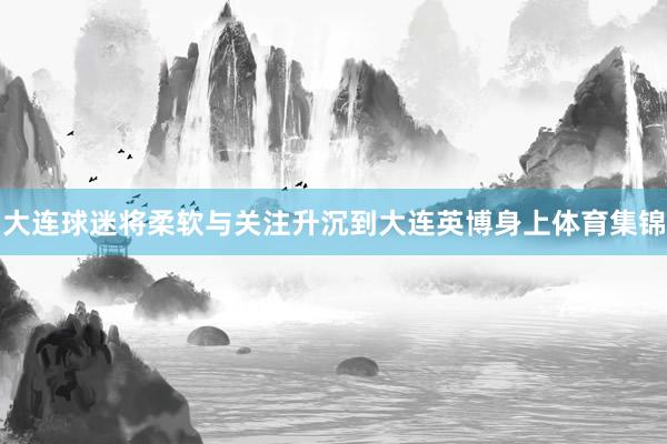 大连球迷将柔软与关注升沉到大连英博身上体育集锦