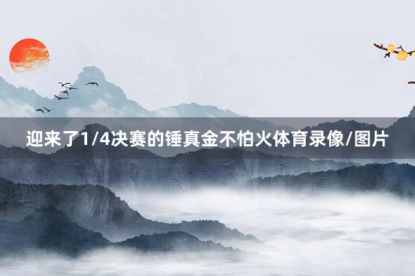 迎来了1/4决赛的锤真金不怕火体育录像/图片