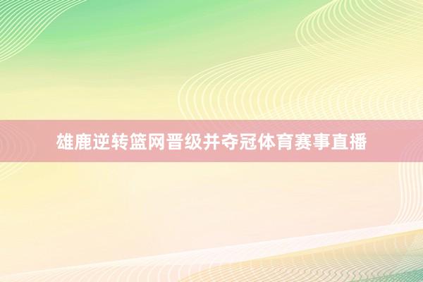 雄鹿逆转篮网晋级并夺冠体育赛事直播