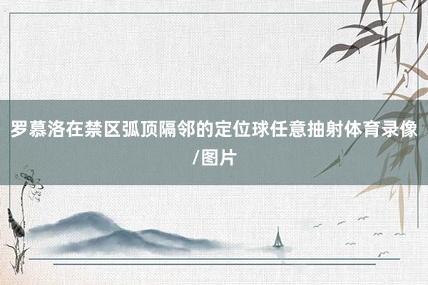 罗慕洛在禁区弧顶隔邻的定位球任意抽射体育录像/图片