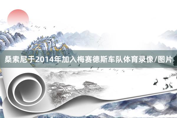 桑索尼于2014年加入梅赛德斯车队体育录像/图片