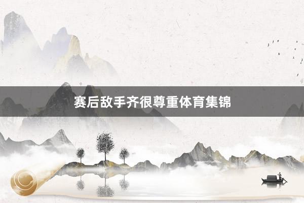 赛后敌手齐很尊重体育集锦