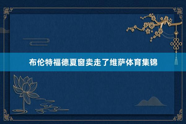 布伦特福德夏窗卖走了维萨体育集锦