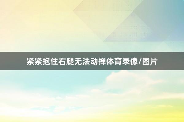 紧紧抱住右腿无法动掸体育录像/图片