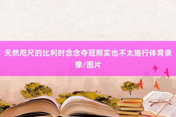 天然咫尺的比利时念念夺冠照实也不太施行体育录像/图片